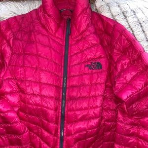 Beautiful Pink The North Face Coat.